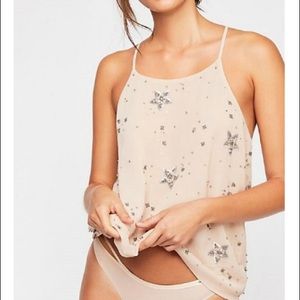 Free People Star Embellished Top